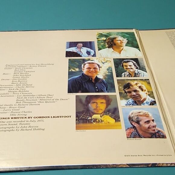 Gord's Gold Vinyl Record Gordon Lightfoot - Picture 3 of 15